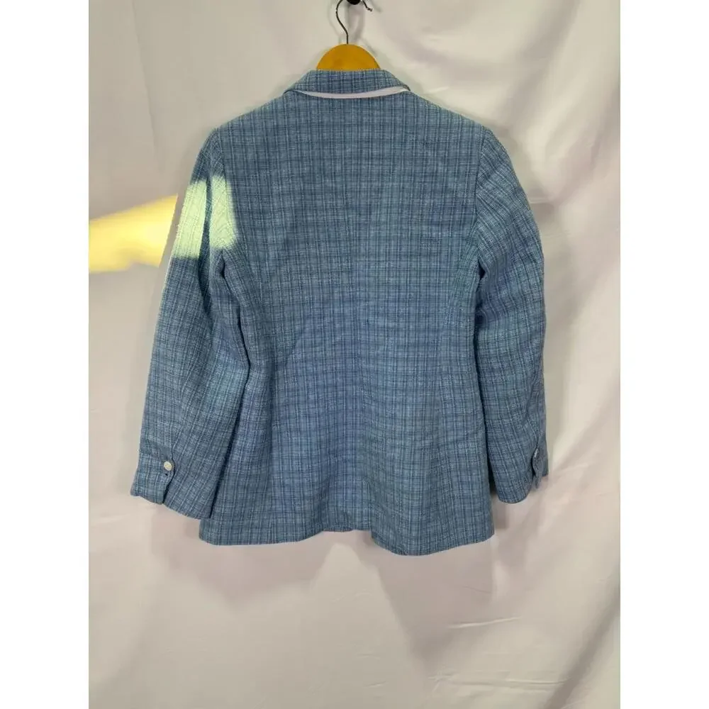 Sandro Blue Nars Blazer Size 36 As Is Condition - Picture 5 of 12